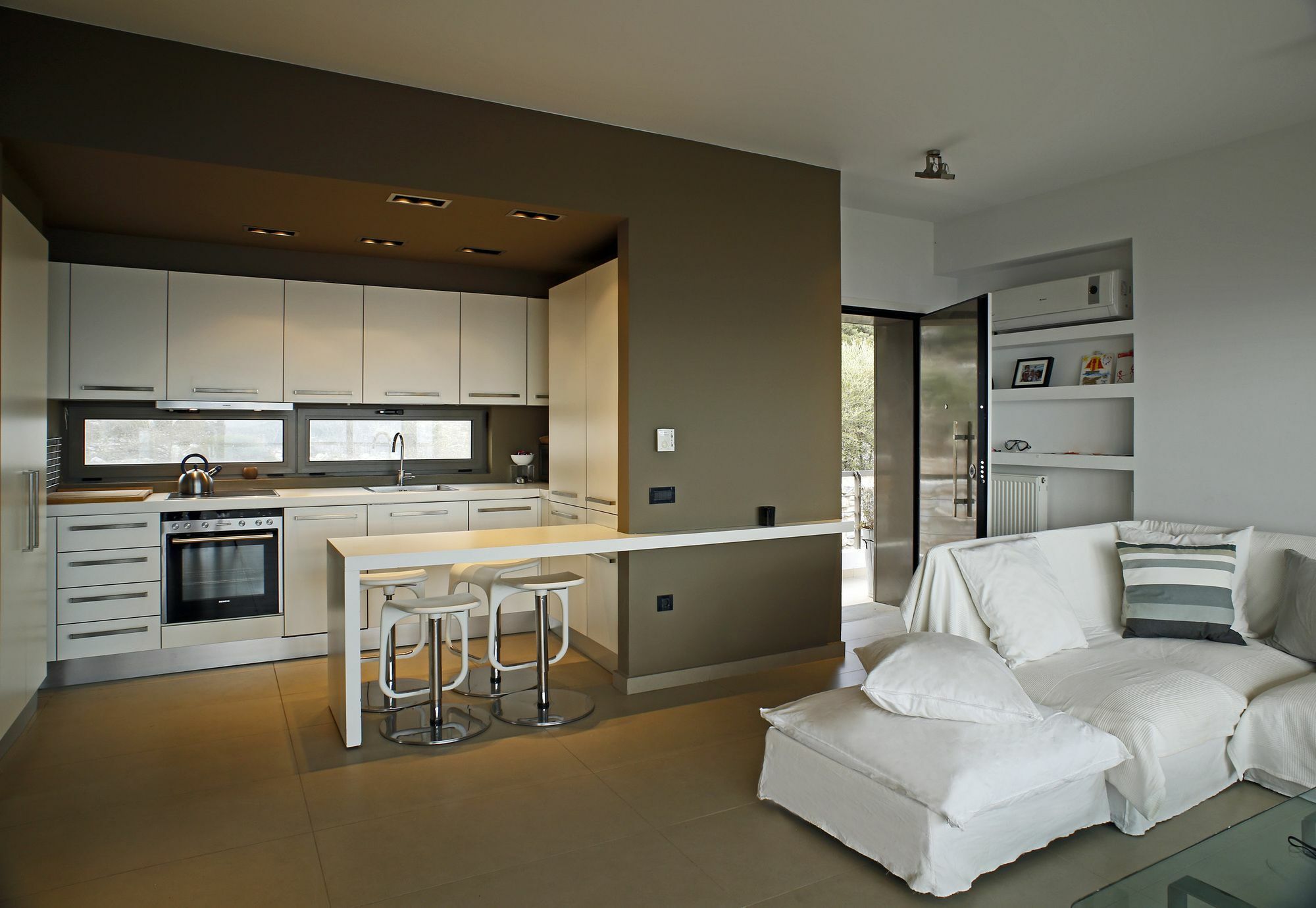 Апартаменты Seaview Penthouse Schinias Марафон Экстерьер фото